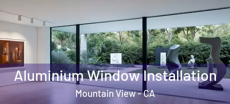  Aluminium Window Installation Mountain View - CA