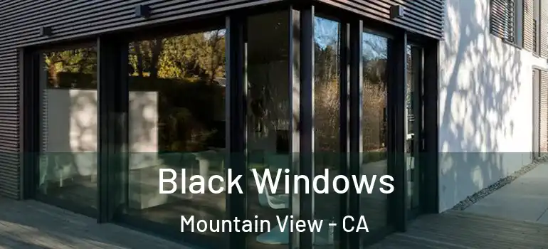  Black Windows Mountain View - CA