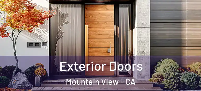  Exterior Doors Mountain View - CA
