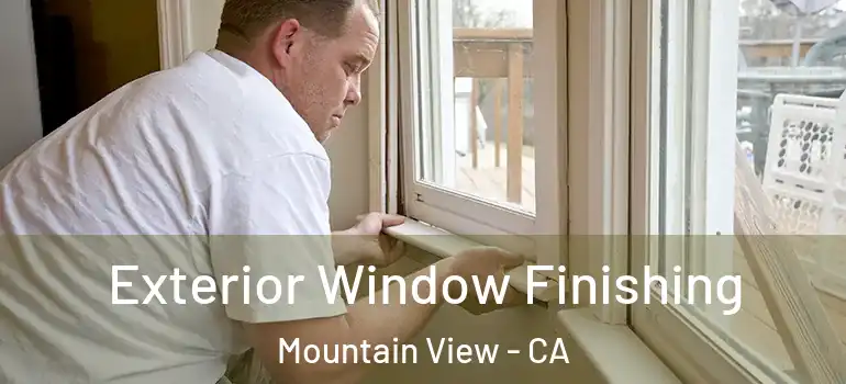  Exterior Window Finishing Mountain View - CA