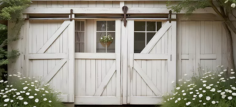 Rear Barn Door Repair in Mountain View, CA