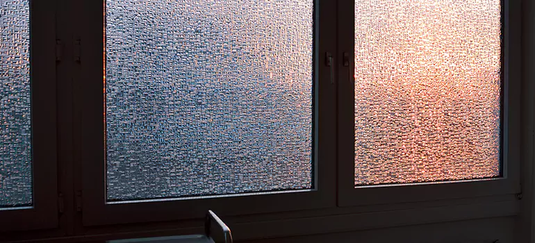 Frosted Glass Window Replacement in Mountain View, CA