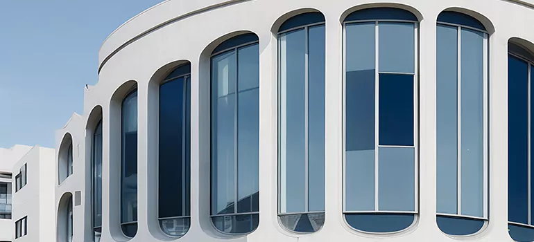 Geometric Window Curtains in Mountain View, CA