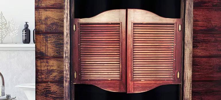Installing Saloon Door Hinges in Mountain View, CA