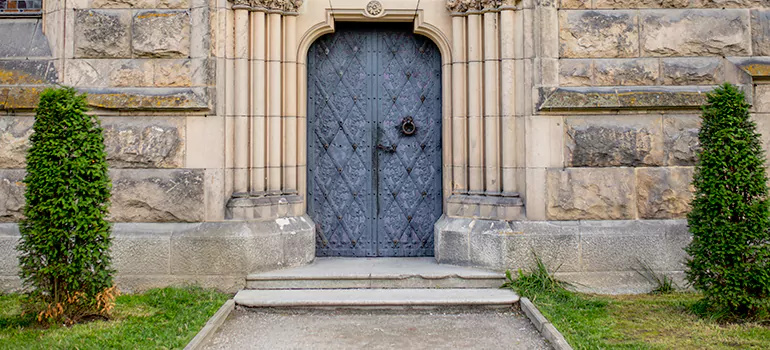 Traditional Double Front Doors in Mountain View, CA