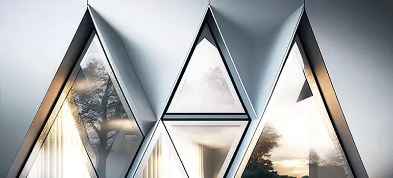 Trapezoid Window Design in Mountain View, CA