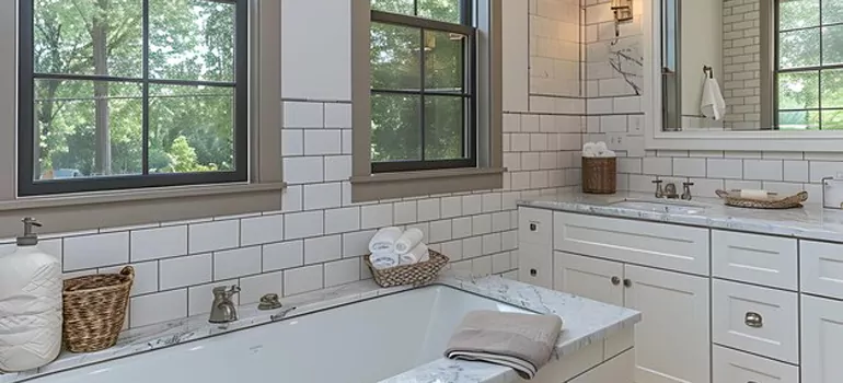 Bathroom Windows Privacy Glass in Mountain View, CA