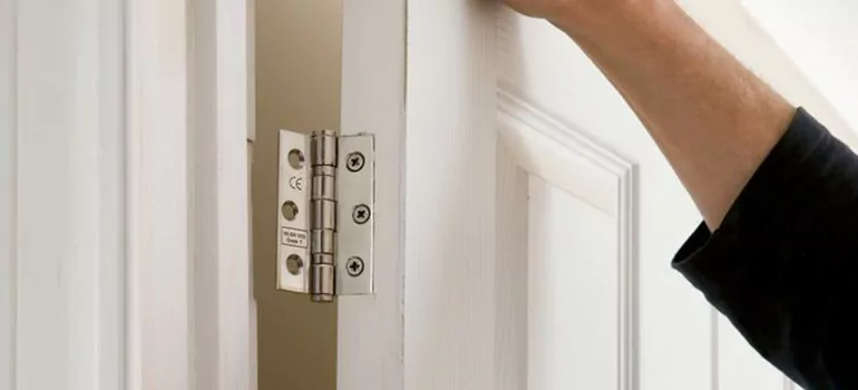 Bathroom Stall Door Hinge Repair in Mountain View, CA