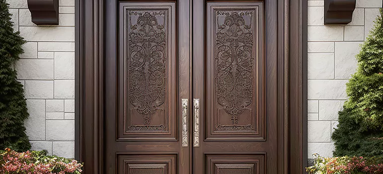 Double Front Doors in Mountain View, CA