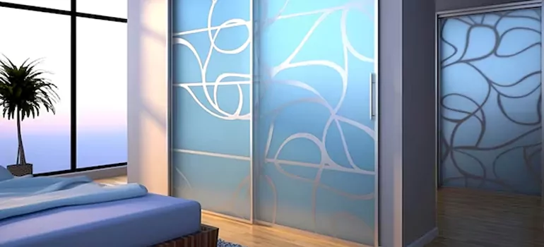 Frosting Glass Cabinet Doors in Mountain View, CA