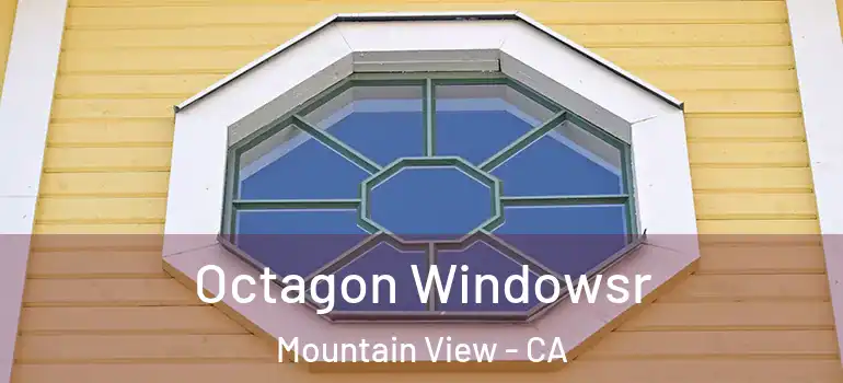  Octagon Windowsr Mountain View - CA