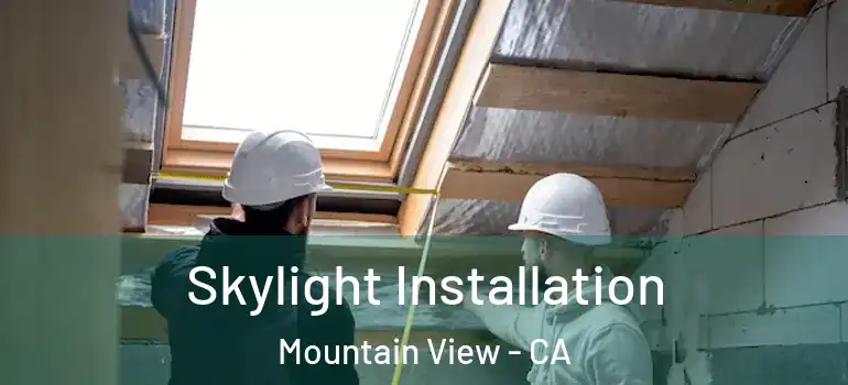  Skylight Installation Mountain View - CA
