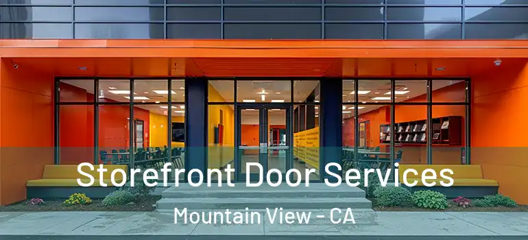  Storefront Door Services Mountain View - CA