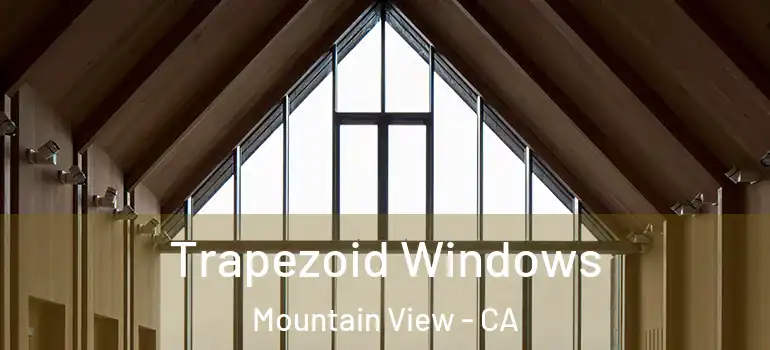  Trapezoid Windows Mountain View - CA