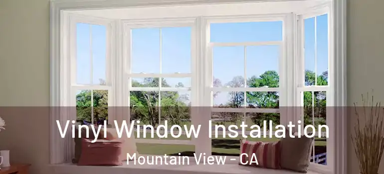  Vinyl Window Installation Mountain View - CA