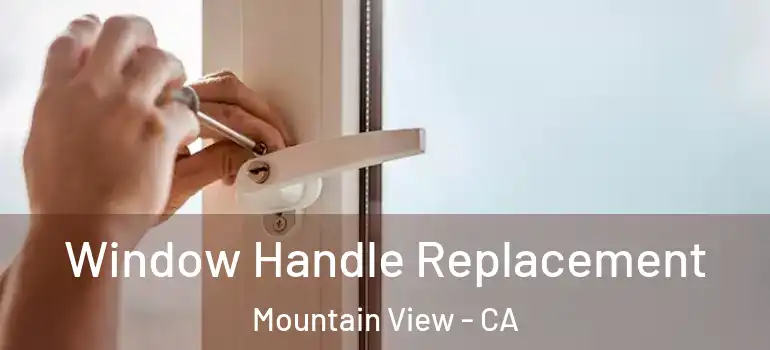  Window Handle Replacement Mountain View - CA
